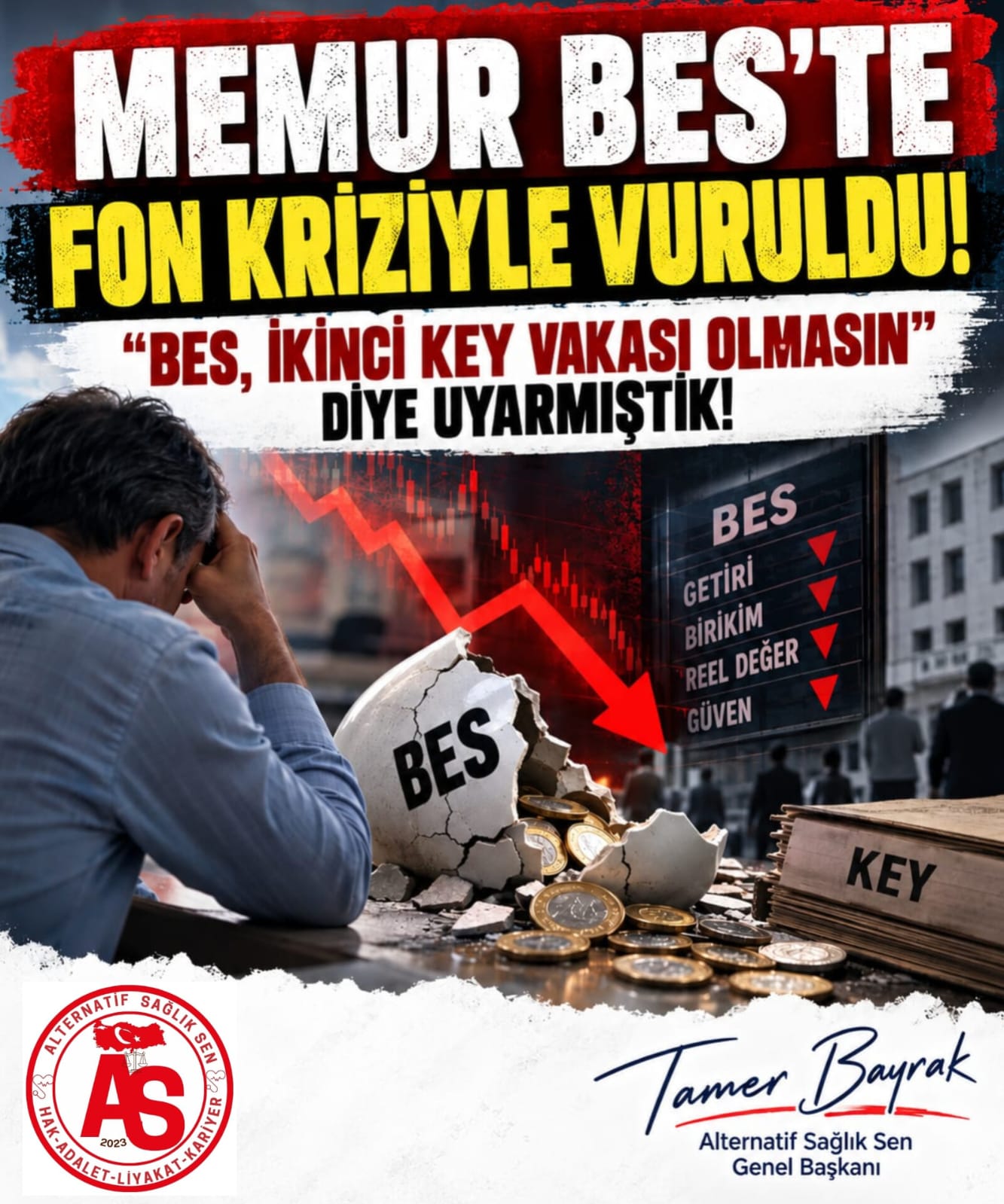 MEMUR BES'TE FON KRİZİYLE VURULDU! BES, İKİNCİ KEY VAKASI OLMASIN!