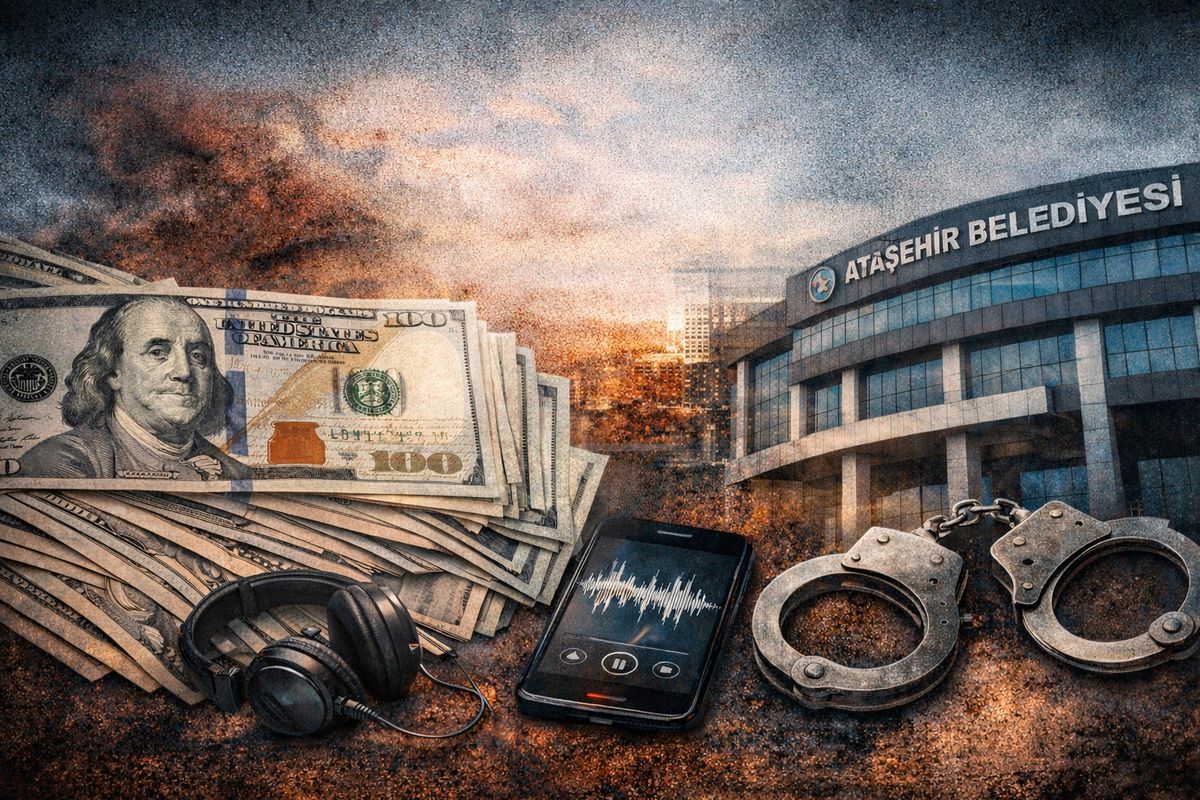 Ataşehir Belediyesi'nde 7 milyon dolar rüşvet dinlemeye takıldı