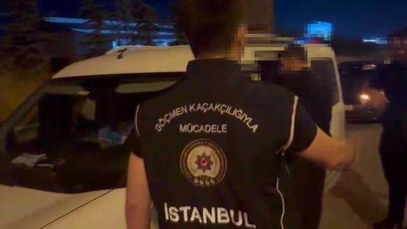 Büyükçekmece’de 10 düzensiz göçmen yakalandı, organizatör tutuklandı