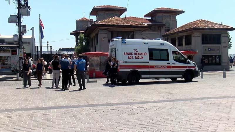 Beşiktaş'ta denizde kadın cesedi bulundu
