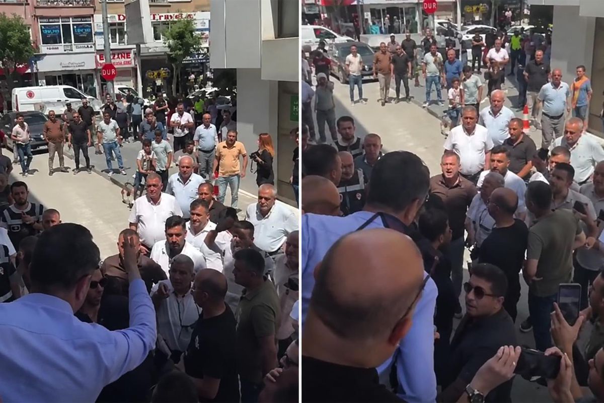 CHP Niğde İl Başkanlığı’nda yeni yönetim polis eşliğinde geldi, binaya sokulmadı