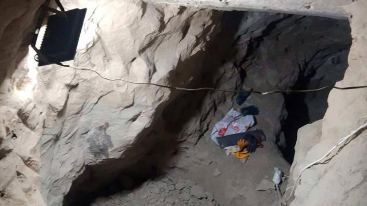 Gaziantep'te kaçak kazı yapan 5 kişi suçüstü yakalandı