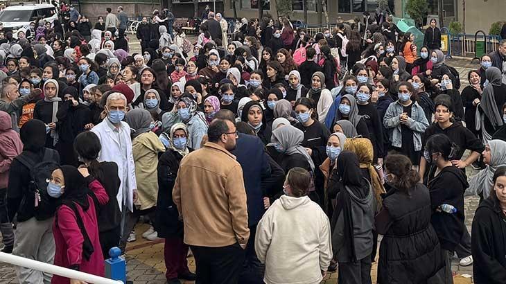 İnşaat alanından yayılan koku iki okulu boşalttı! 20 öğrenci hastanelik oldu