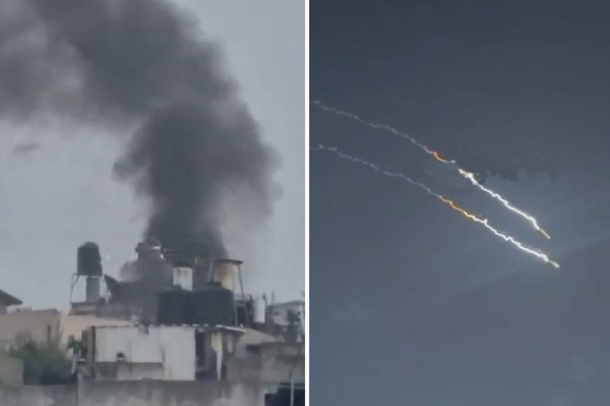 İran ve Hizbullah'tan İsrail'e eş zamanlı füze saldırısı
