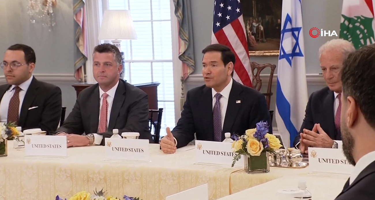 İsrail ve Lübnan arasındaki doğrudan görüşmeler ABD’de başladı