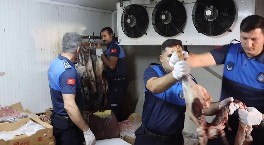Kasapta korkunç manzara: Binlerce lira ceza kesildi