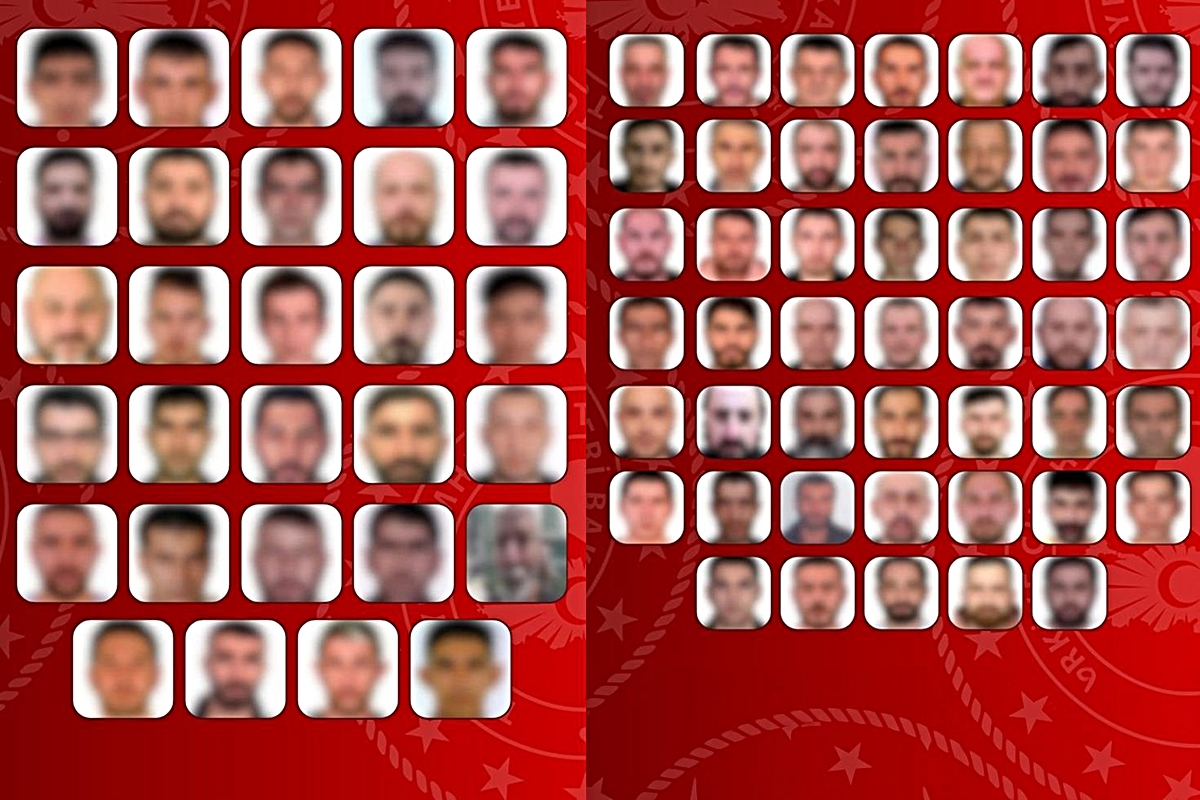 Kırmızı bültenle ve ulusal seviyede aranan 76 suçlu Türkiye’ye getirildi