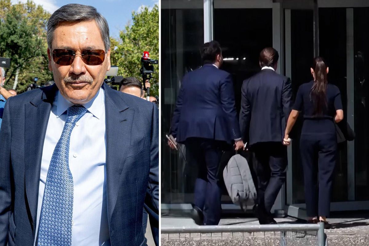 Melih Gökçek'in oğlu ve gelini adliyede