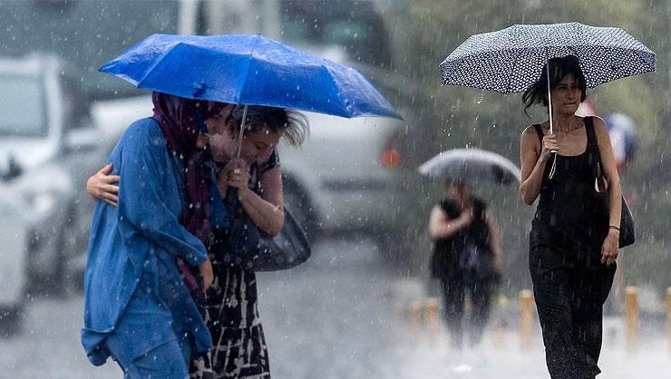 Meteoroloji tarih verdi: İstanbul dahil birçok ilde alarm: Yağışlı hava dalgası geliyor
