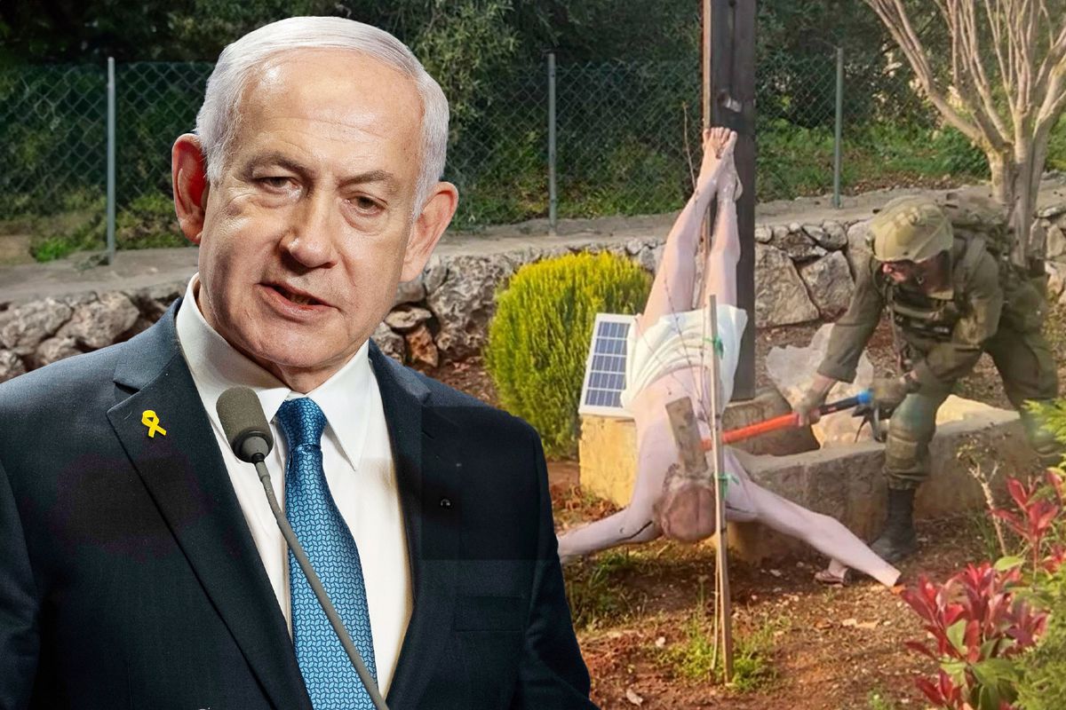 Netanyahu'dan tepki çeken görüntü için ilk yorum: Öğrenince şoke oldum