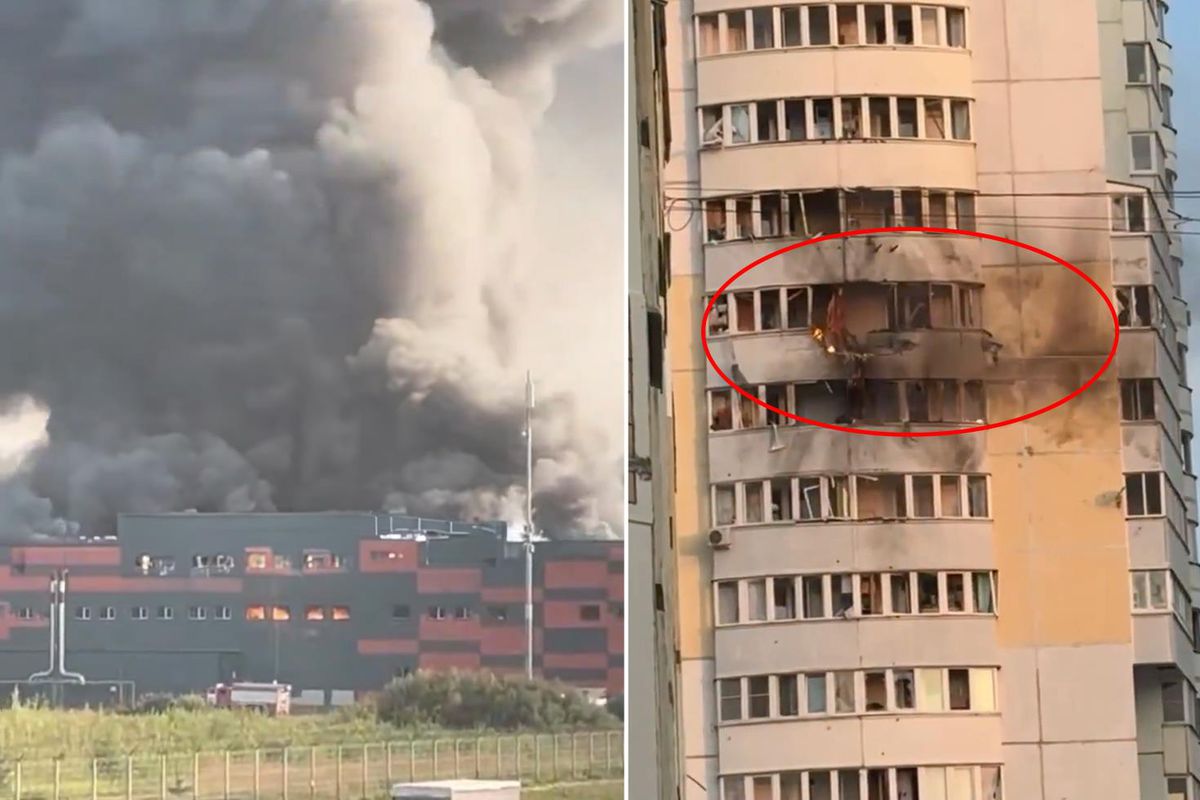 Savaşta bir ilk! Başkenti 390'dan fazla İHA ile cehenneme çevirdiler