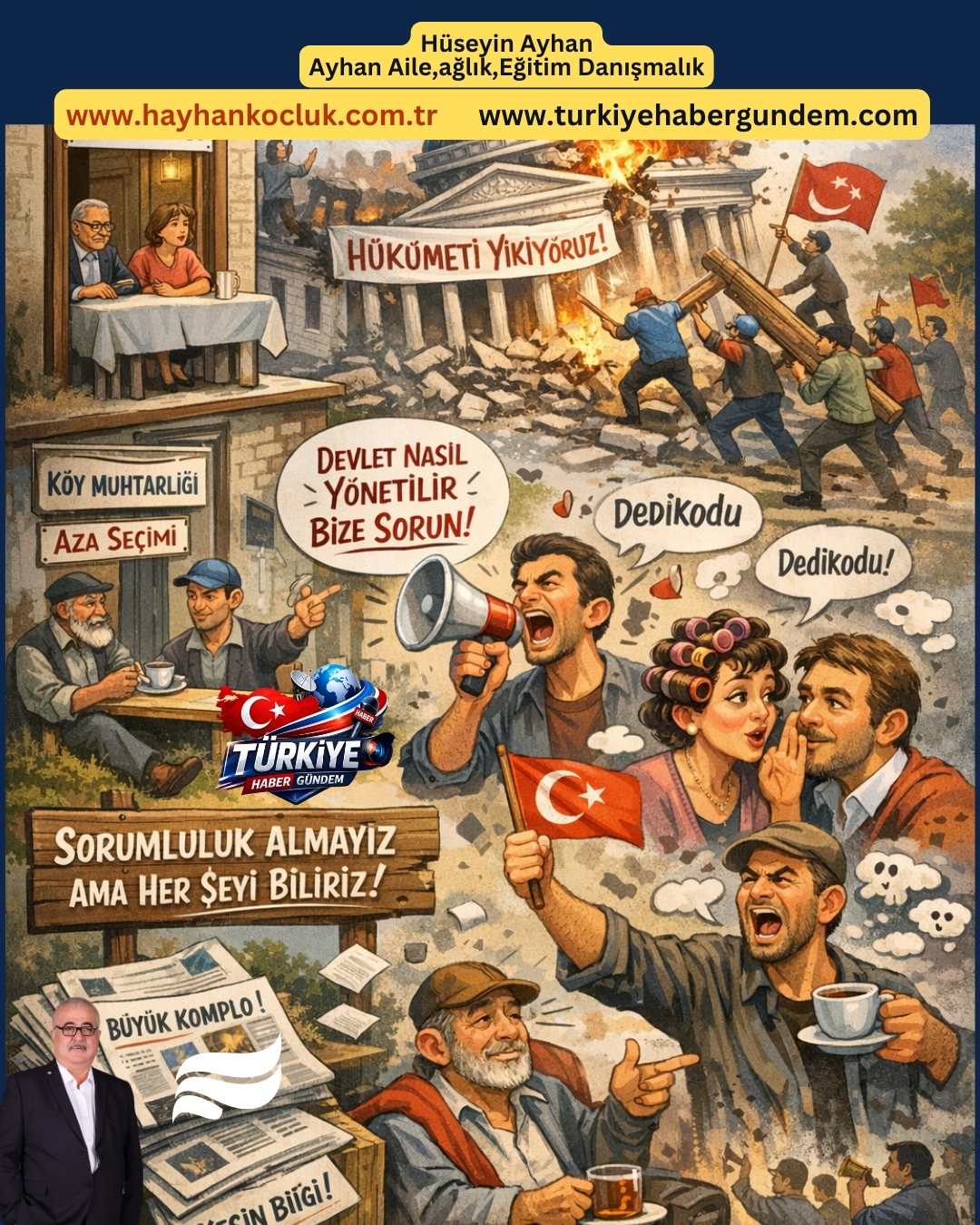 Toplumsal Katılım Yapmadan, Sorumluluk Almadan Eleştirmek 