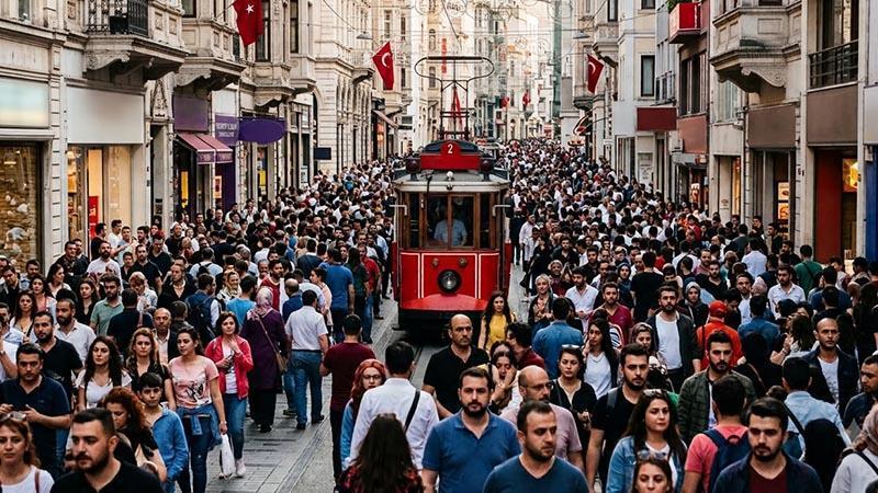 TÜİK: Türkiye, nüfus büyüklüğüne 194 ülke arasında 18'inci