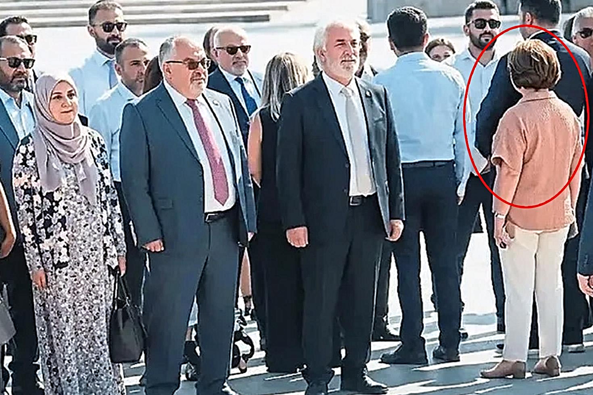 Törene damga vuran an! Belediye başkanı protokole sırtını döndü