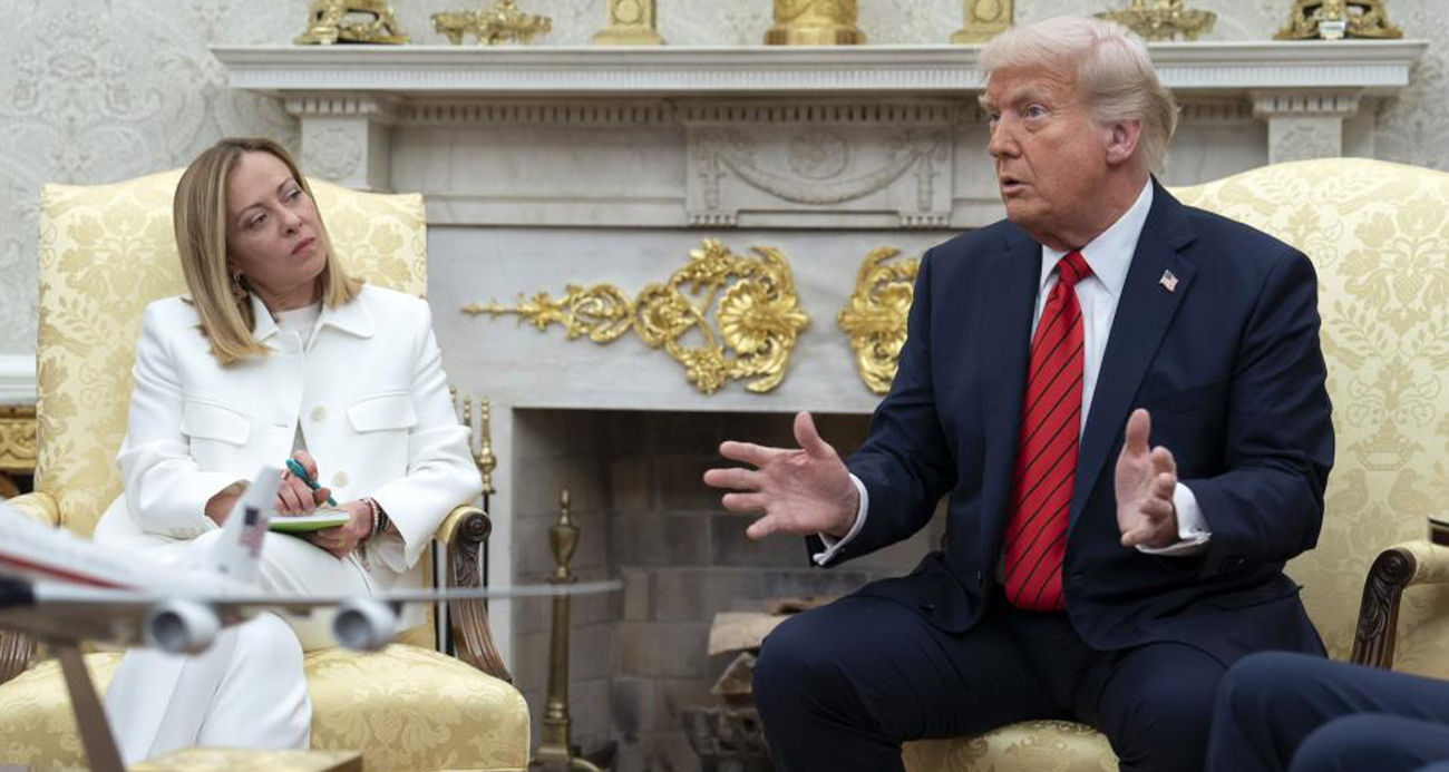 Trump’tan İtalyan Başbakanı Meloni’ye: 