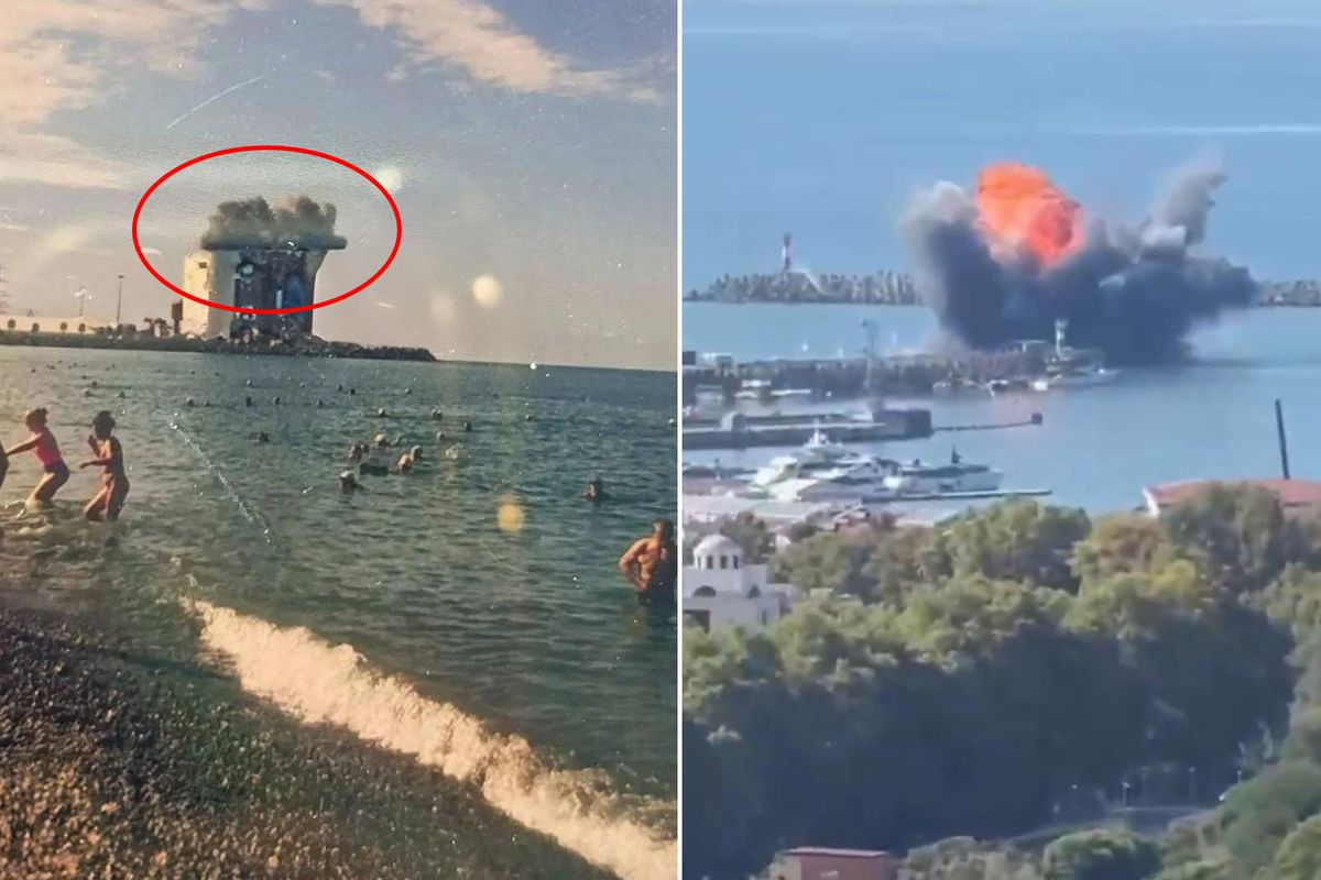 Turizm kentine bomba yağdı! Bölgeden gelen görüntüler korkunç
