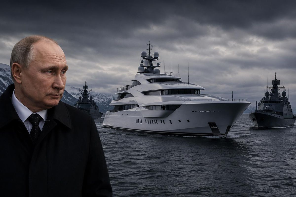 Ukrayna'nın dron Putin'i harekete geçirdi, lüks yatını güvenlikli limana kaçırıyor